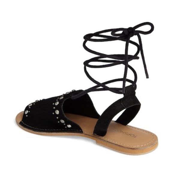 Topshop Lace-Up Sandals - Picture 2 of 5